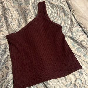 American Eagle, one shoulder, summer top size medium